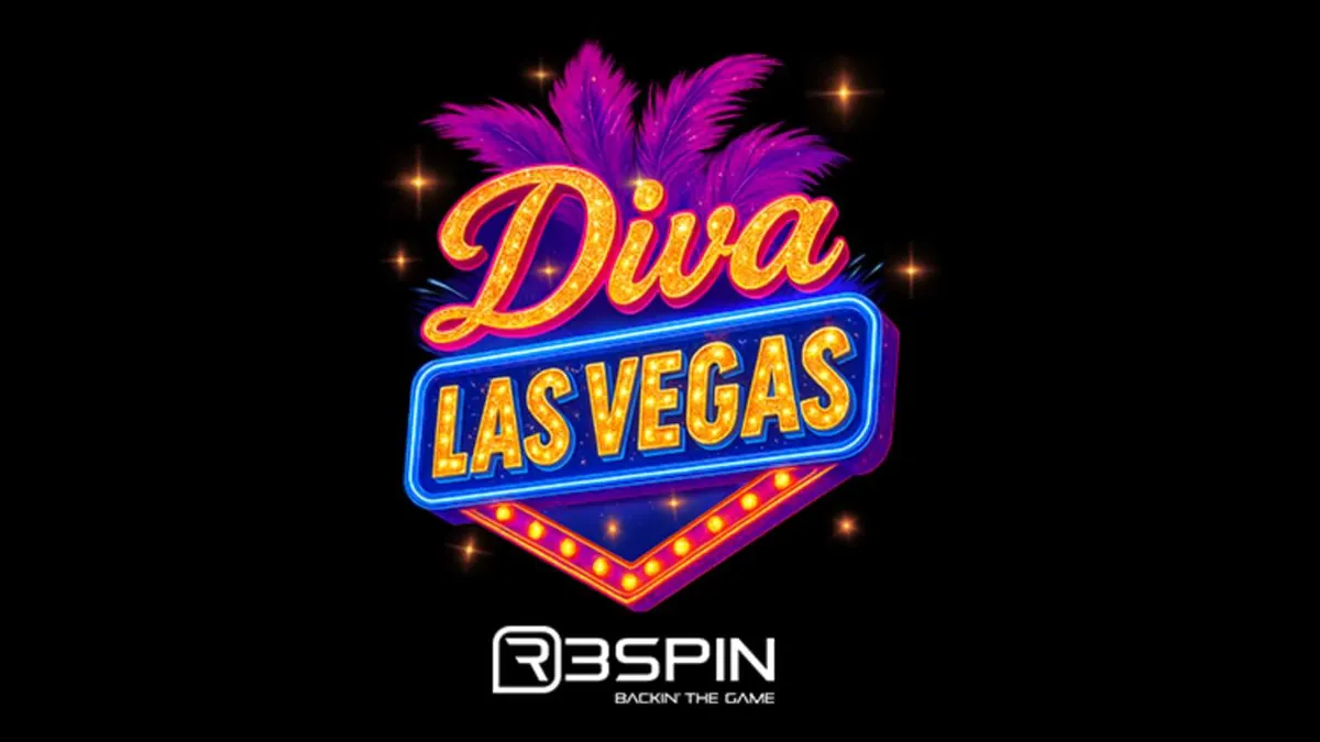 Tampilan visual slot Diva Las Vegas dengan tema glamor dan lampu neon kasino